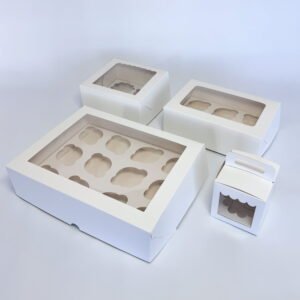 Box Porta Cupcake