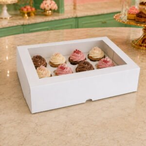 Box Porta Cupcake